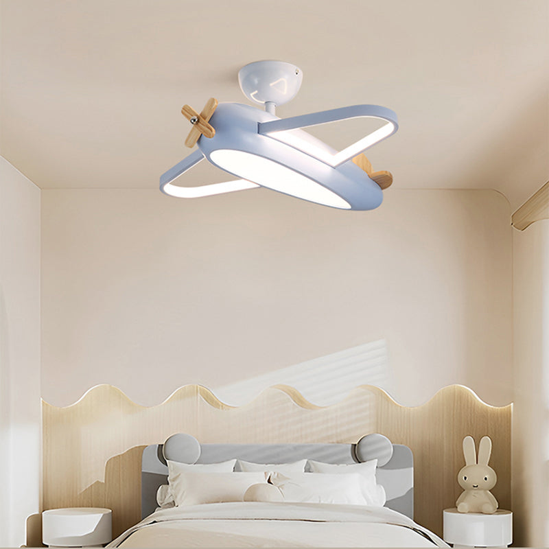 Dreamy Fun Aeroplane-Inspired Bedroom Ceiling Lights | LED