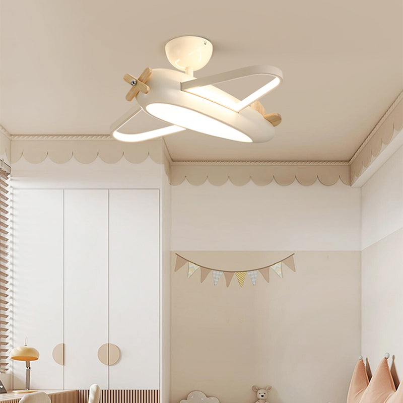 Dreamy Fun Aeroplane-Inspired Bedroom Ceiling Lights | LED