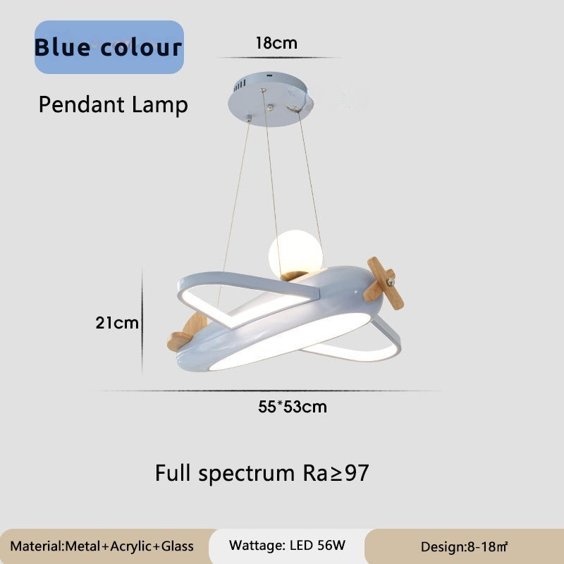 Dreamy Fun Aeroplane-Inspired Bedroom Ceiling Lights | LED