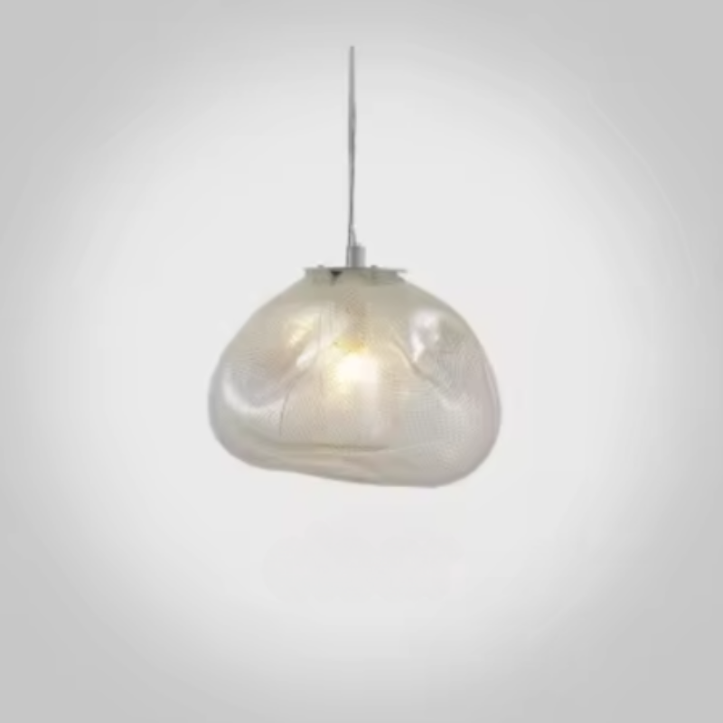 Floating Cloud-Inspired Sculptural Glass Pendant Light | LED
