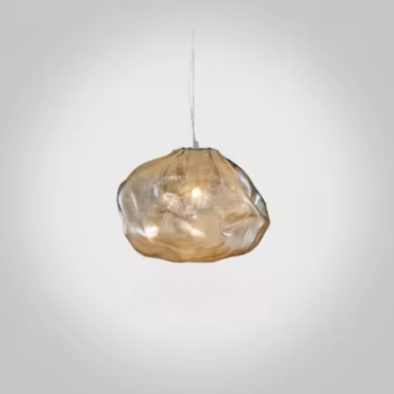 Floating Cloud-Inspired Sculptural Glass Pendant Light | LED