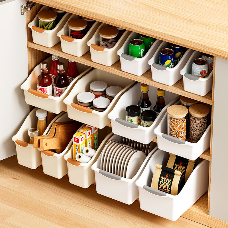 Multifunctional Rolling Storage Bins for Household Essentials | 2-Piece Set